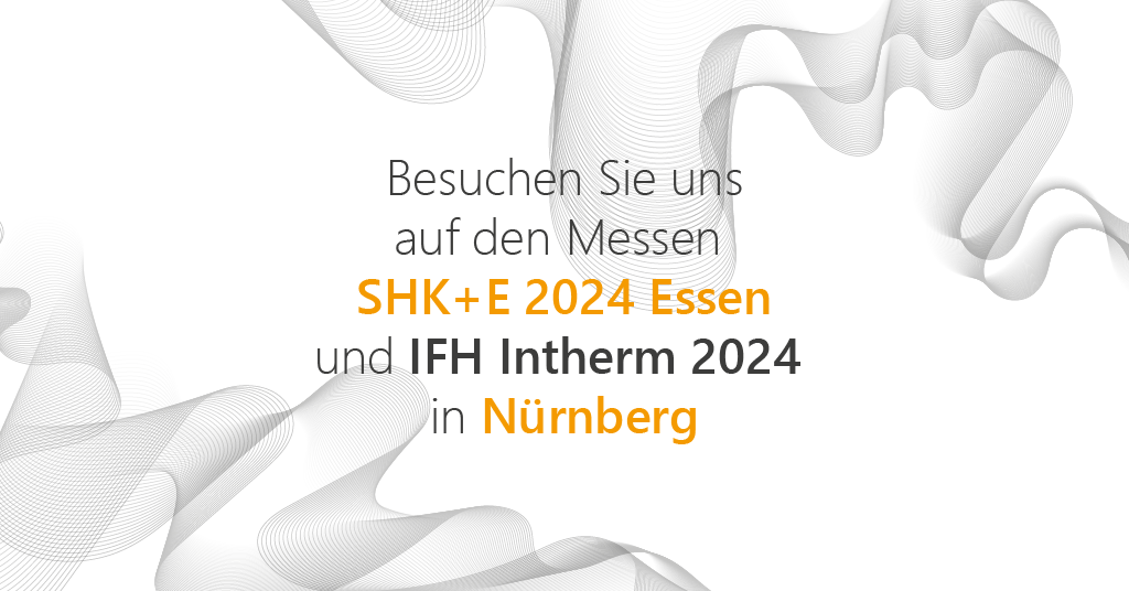 KAN-therm GmbH auf der SHK+E Essen und IFH Intherm Nürnberg 2024