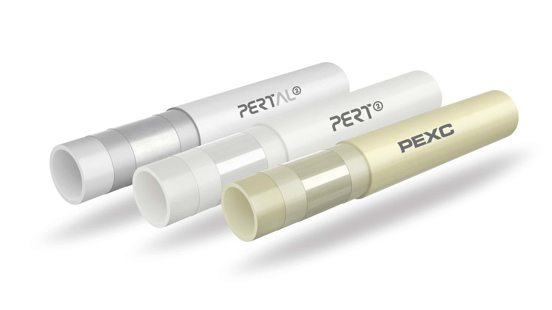 KAN-therm ultraLINE-System - Verwendbare PE-Rohre: PERTAL, PERT und PEXC