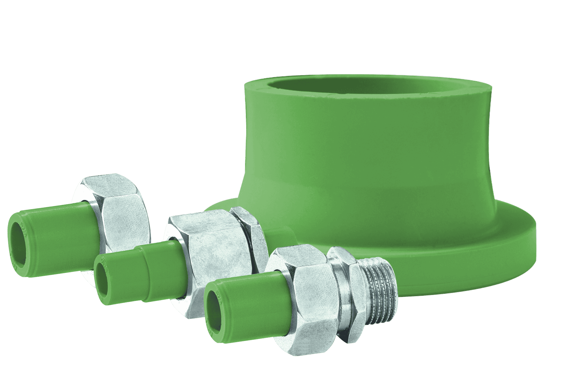 KAN-therm PP Green-System - Buchsen zur Herstellung von trennbaren Verbindungen