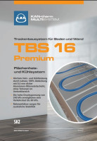 SYSTEM KAN-therm TBS 16 Premium -Trockenbausystem für Boden und Wand